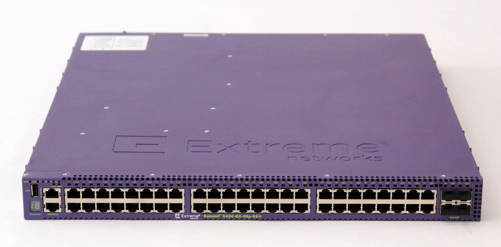 メ*ツ様 エクストリームネットワークス スイッチングハブ Summit X450 Extreme Networks Summit X450-G2 Series X450-G2-48p-10GE4 - switch